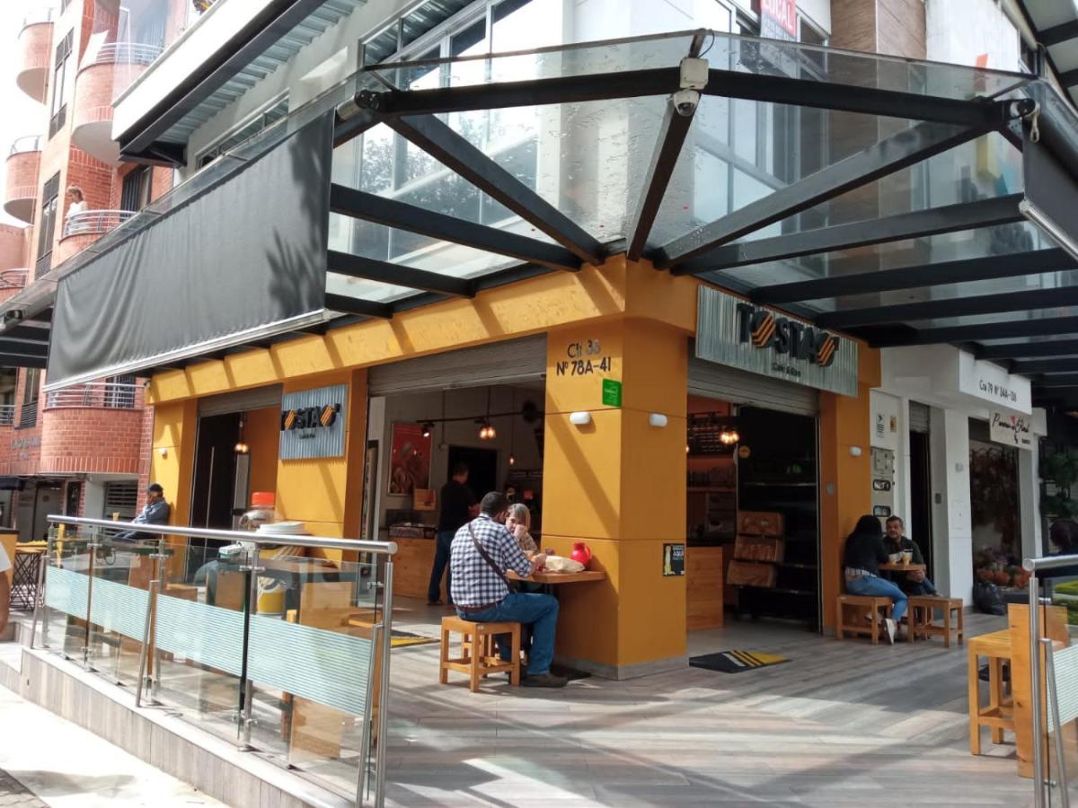 麦德林Acogedor Apartaestudio Ubicado En Laureles公寓 外观 照片