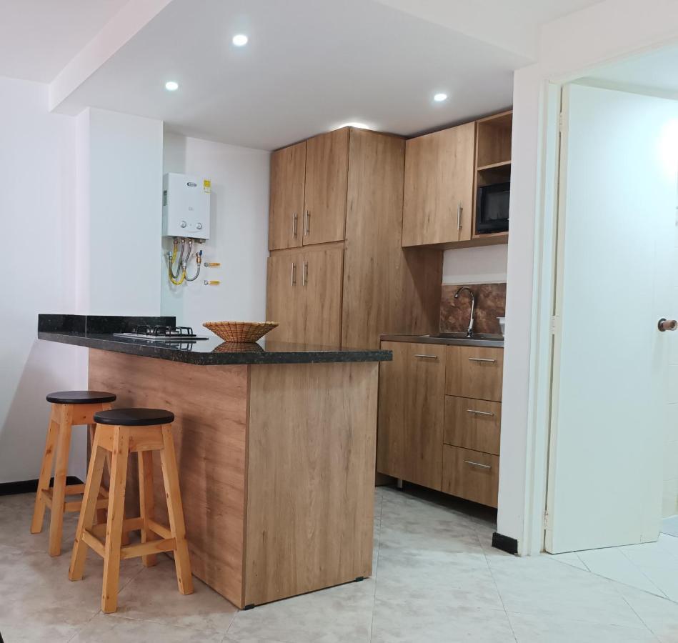 麦德林Acogedor Apartaestudio Ubicado En Laureles公寓 外观 照片