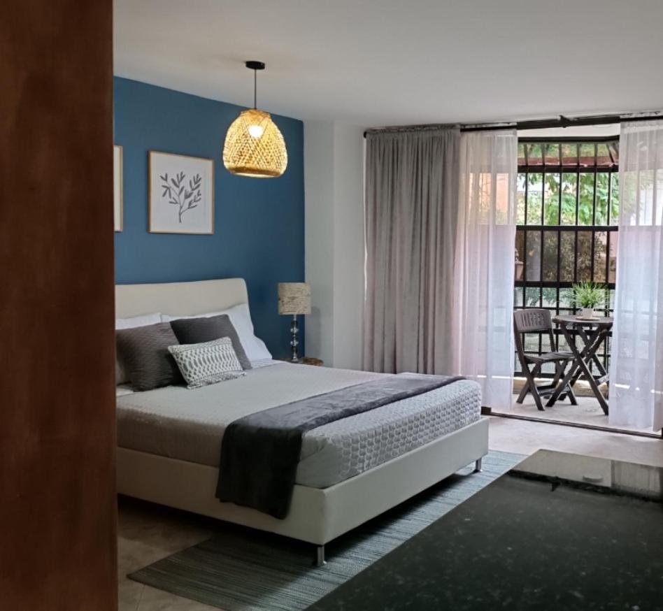 麦德林Acogedor Apartaestudio Ubicado En Laureles公寓 外观 照片